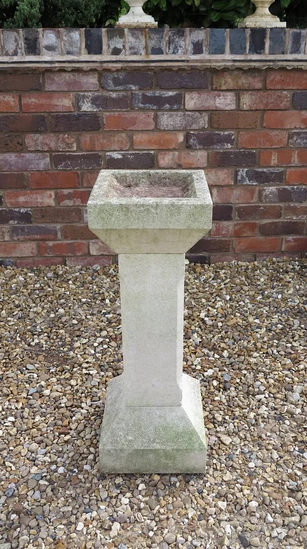 Limestone Garden Bird Bath - 5543
