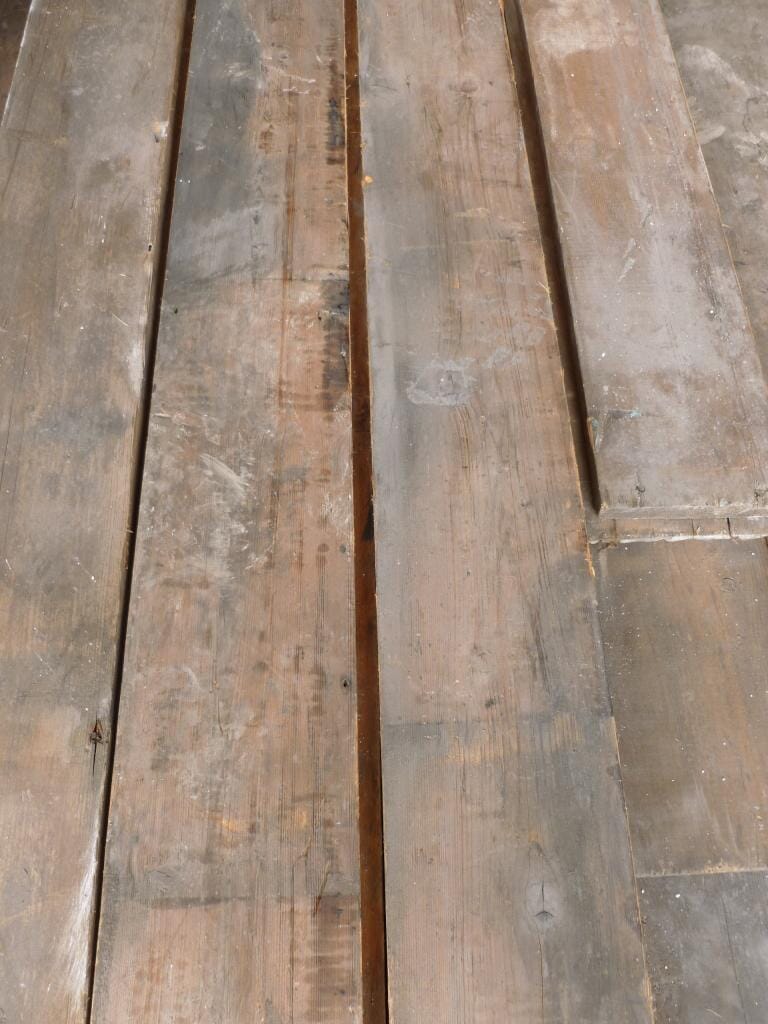 Victorian Reclaimed Pine Floorboards - 6764