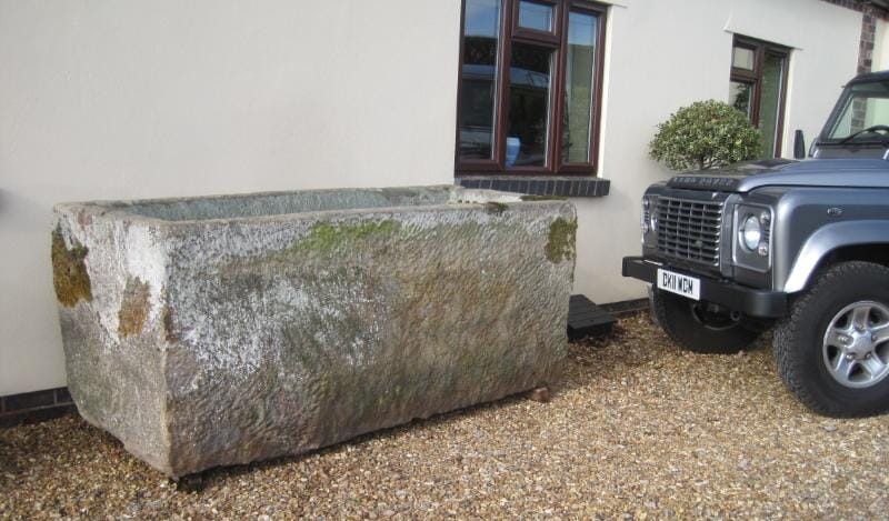 Magnificient Antique Stone Garden Trough / Planter - 5810
