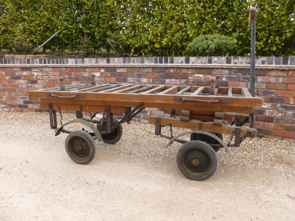 Antique Coffin Trolley - 6753