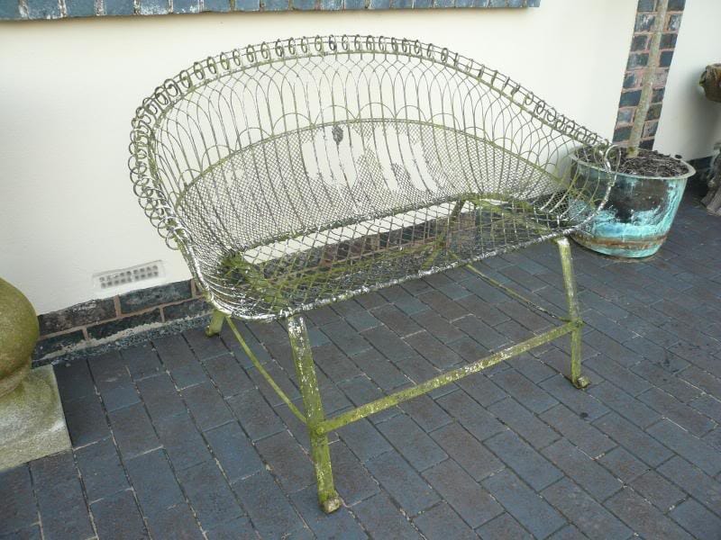 Wirework Garden Bench - 3679
