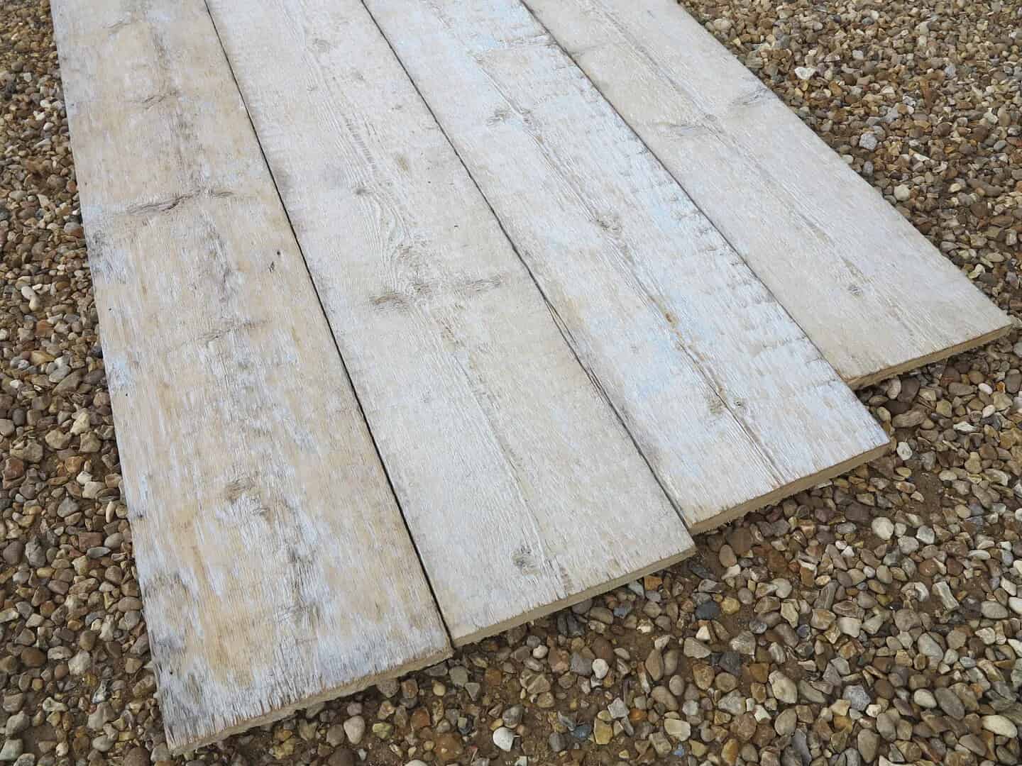 Primary Image - Antique Reclaimed Re Sawn Square Edged Pine Wide Floor