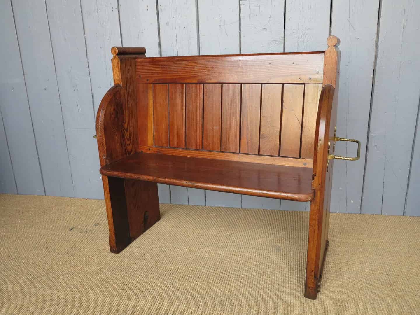 Primary Image - Pitch Pine Antique Church Pew