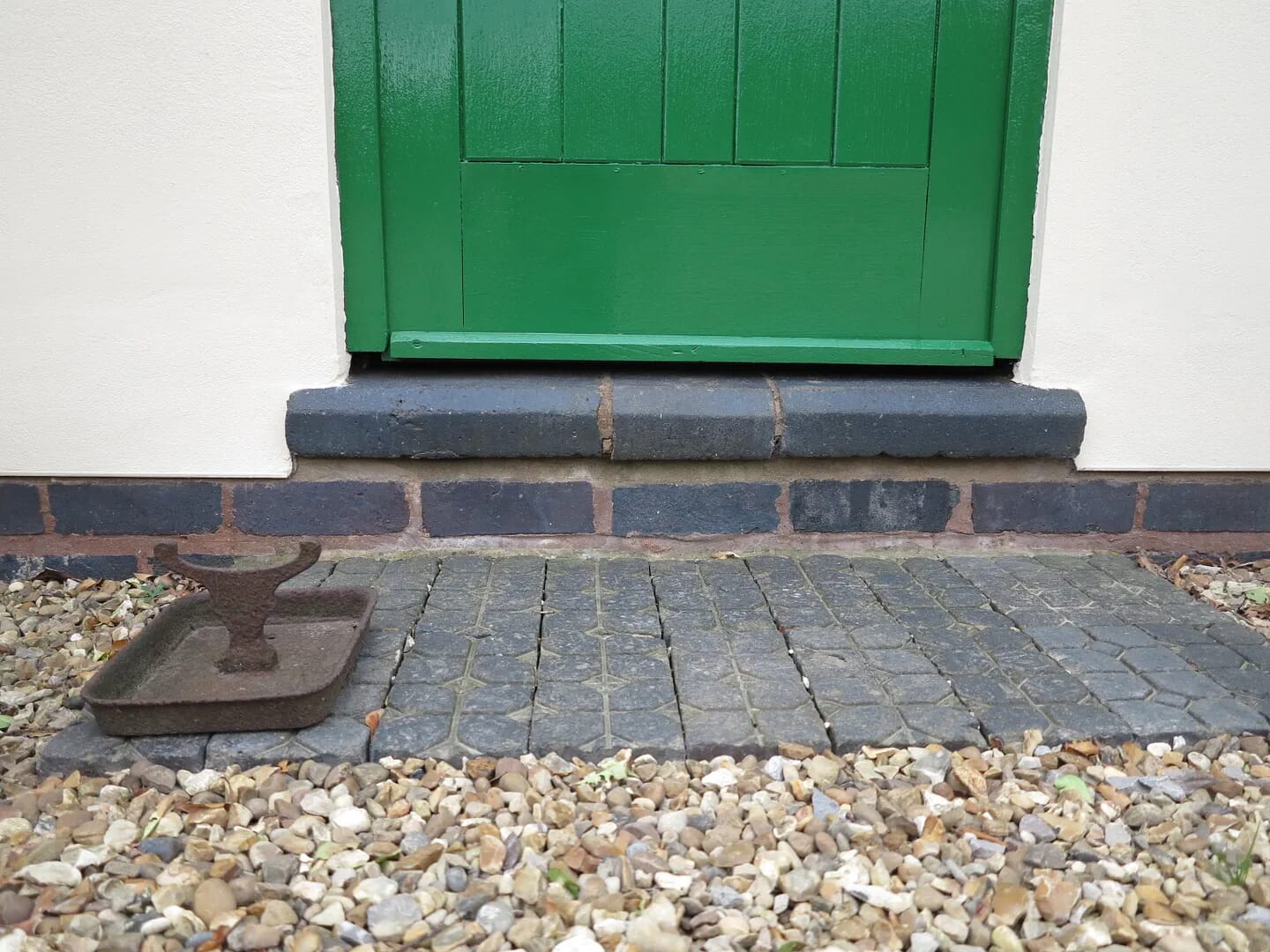 A Cast Iron Boot Scraper - 7038