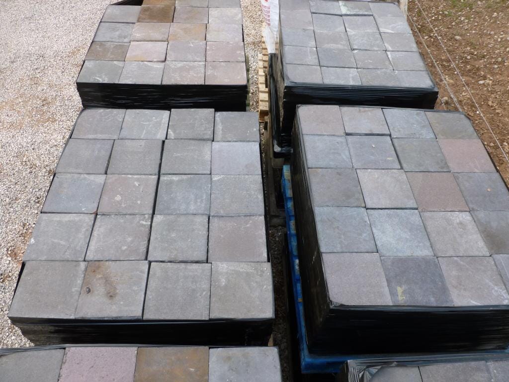 Blue/Brindle Quarry Floor Tiles - 6811
