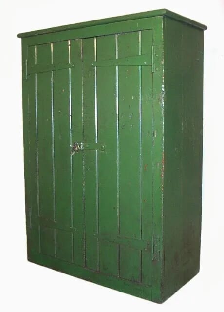 Antique Victorian Engineers Cabinet or Kitchen Cupboard - 7057