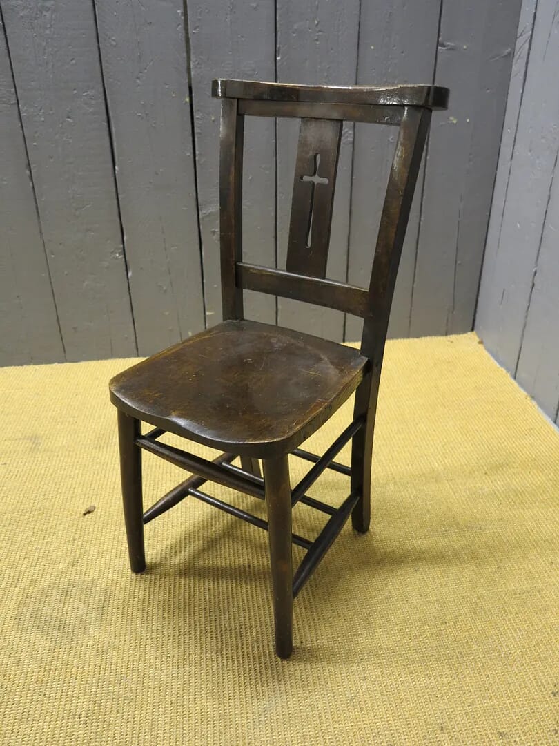 Dark Antique Kitchen Chairs - 7081
