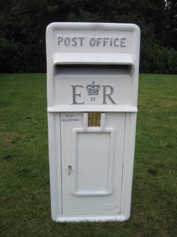 White Post Box ideal for Wedding Day - po7