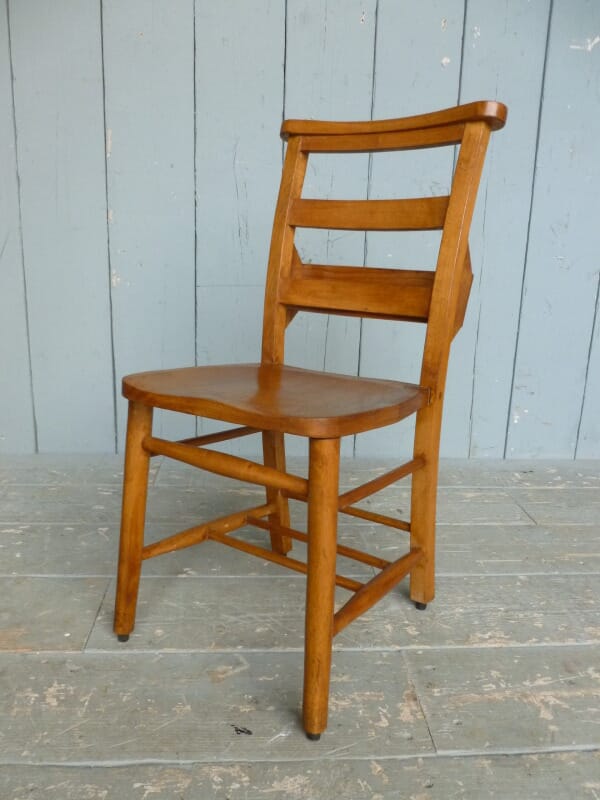 Old Antique Church Chairs - 6204