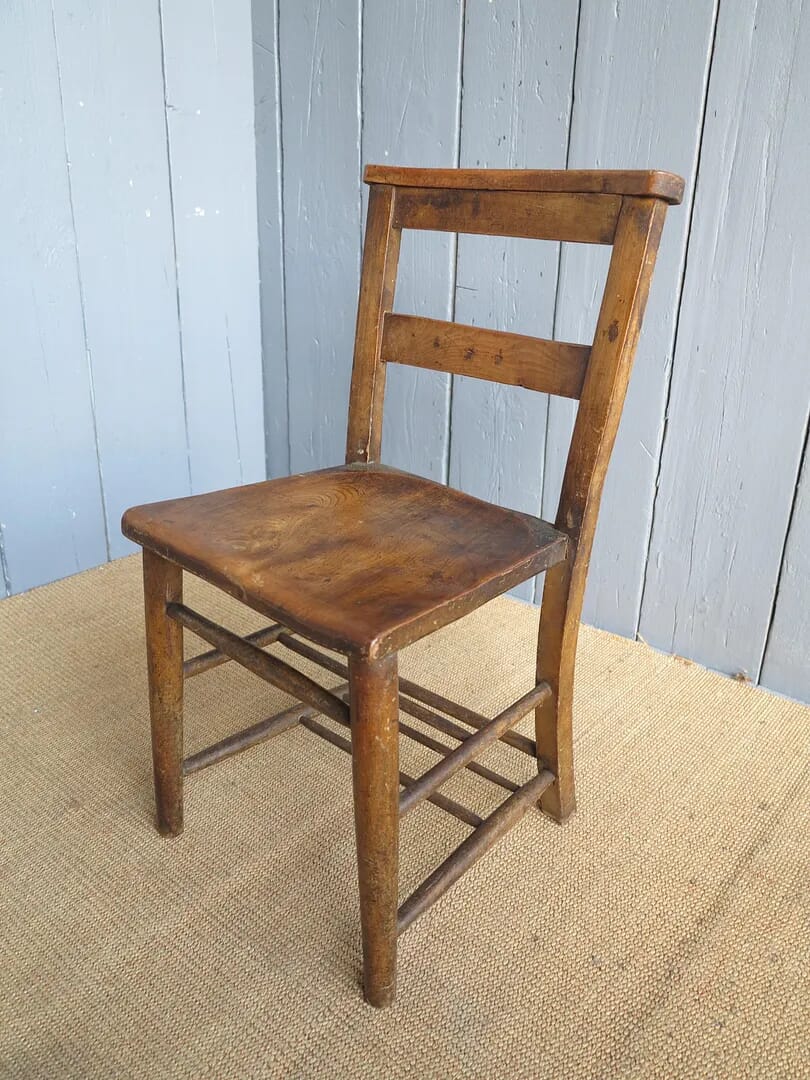 Antique Church Chairs from Hope Church  - 7110