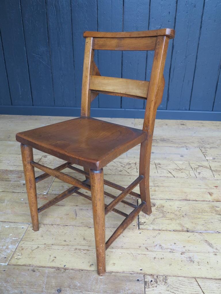 Antique Victorian Church or Chapel Chairs - 7122
