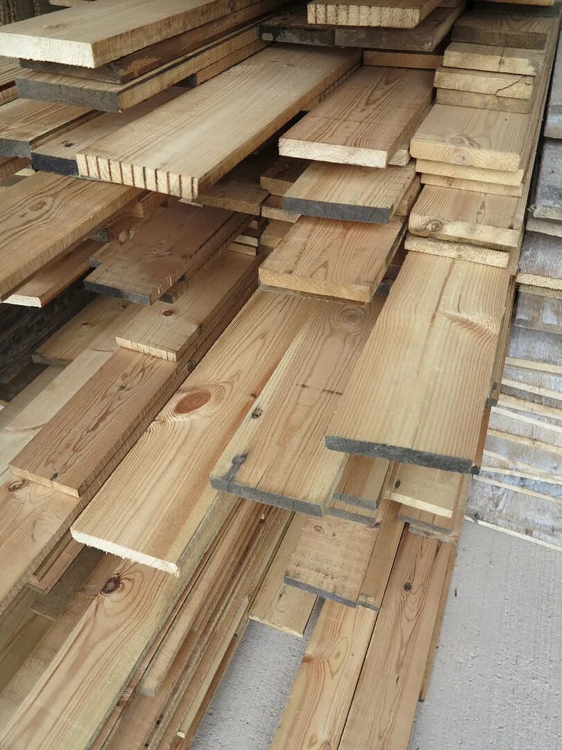 Victorian Pine Antique Floorboards - 7118