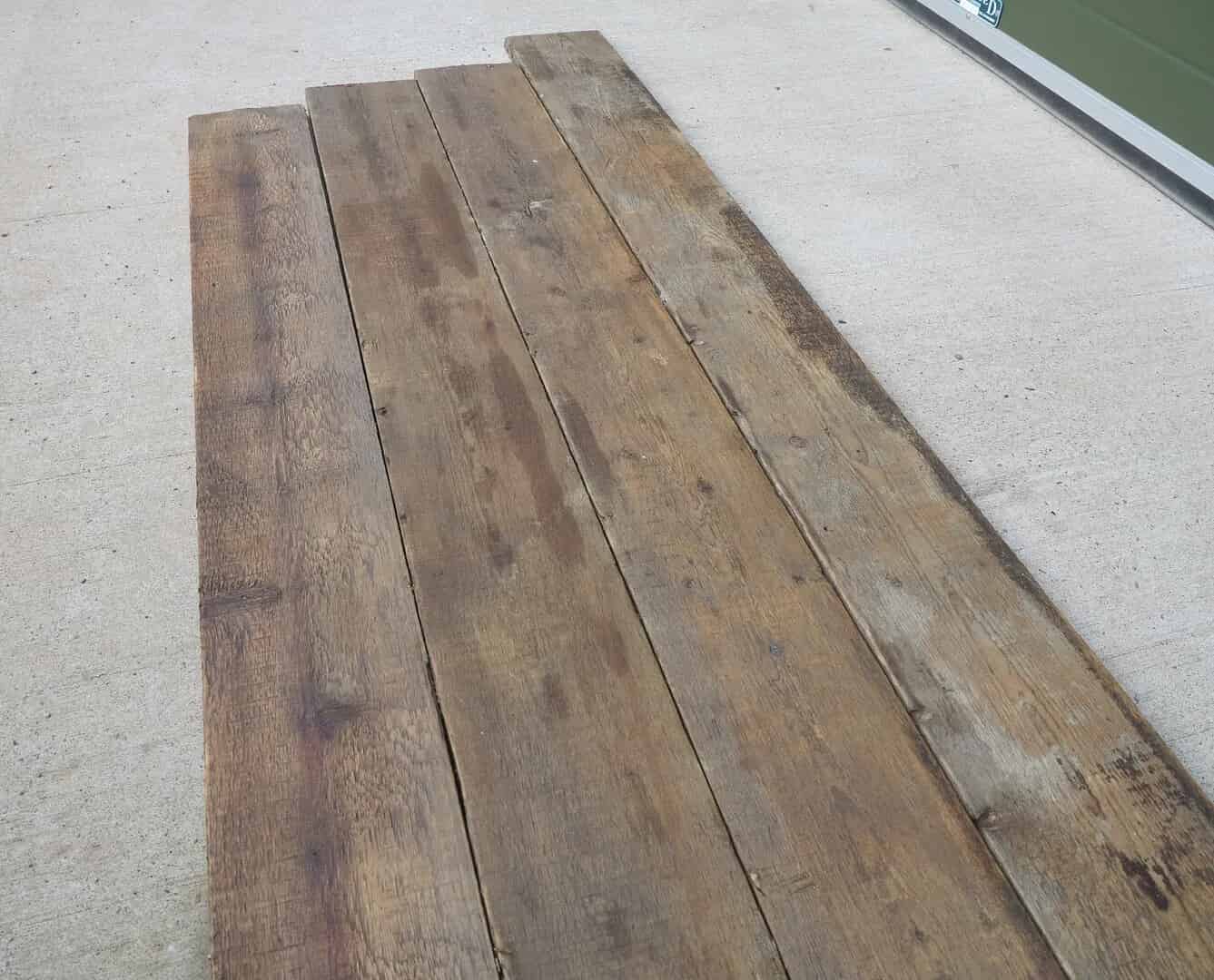 Primary Image - Re Sawn Antique Reclaimed Pine Floorboards