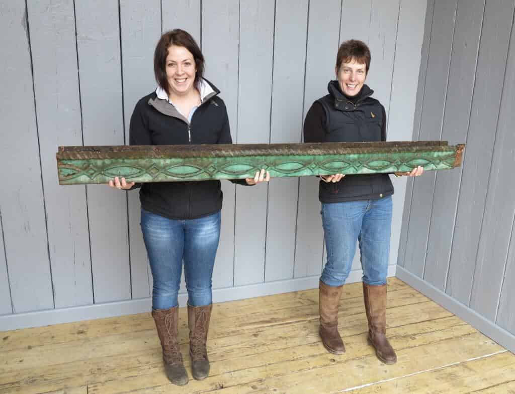 Primary Image - Original Victorian Decorative Cast Iron Guttering