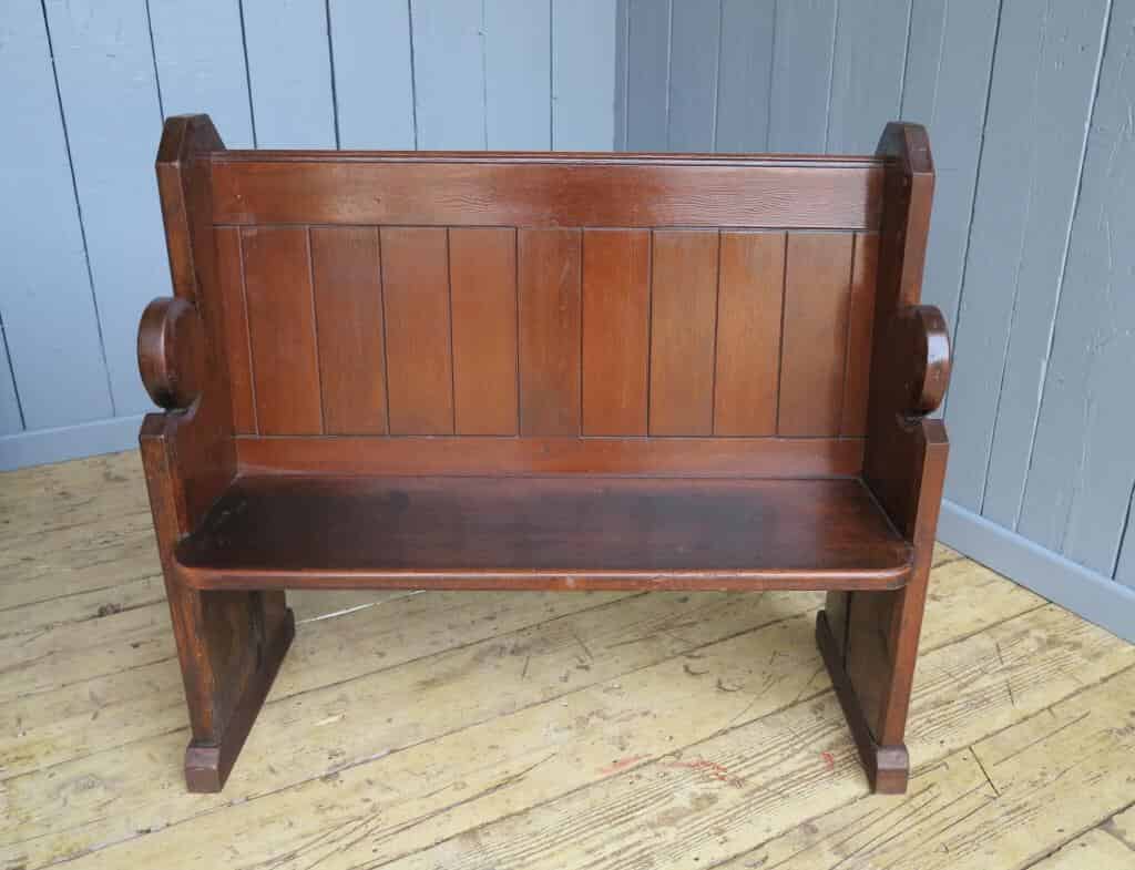 Primary Image - Antique Pitch Pine Chapel Pew