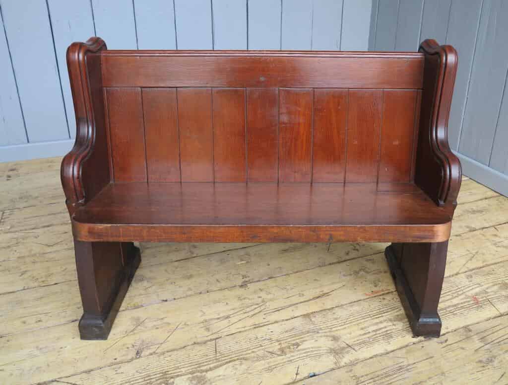 Primary Image - Antique Solid Pitch Pine Chapel Pew