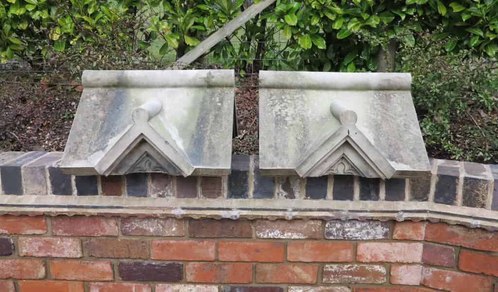 Primary Image - Pair of Gothic Saltglazed Finial Pier Cappings