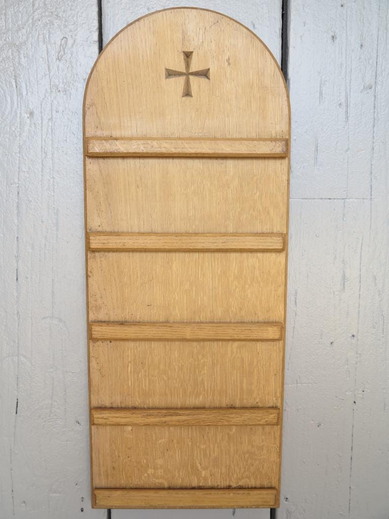 Light Oak Church Hymn Board - 7214