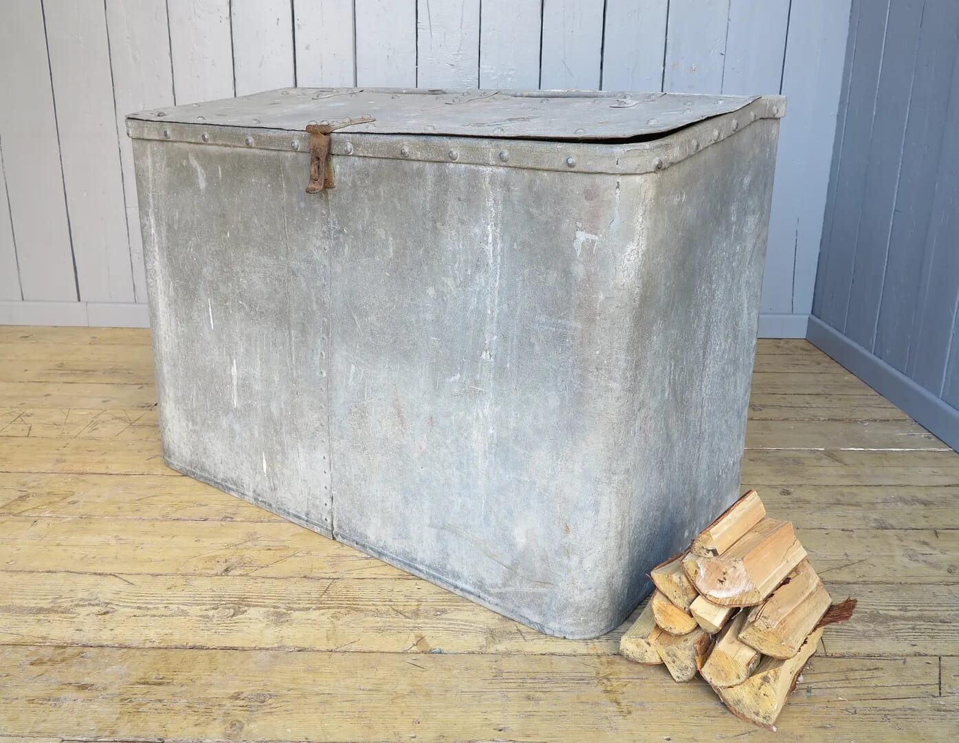 Original Antique Storage Box - 7241