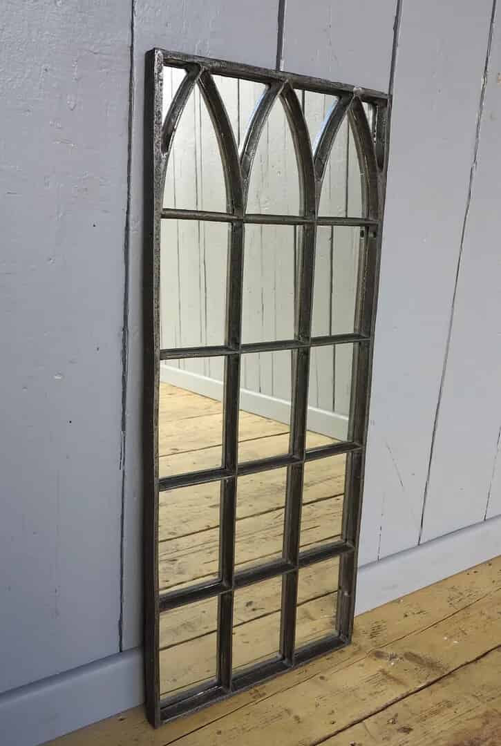 Primary Image - Gothic Cast Iron Arched Victorian Mirror