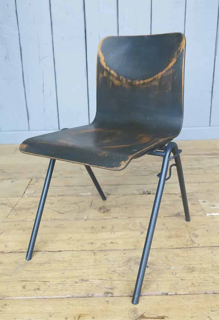 Primary Image - Vintage Distressed Stacking Chairs