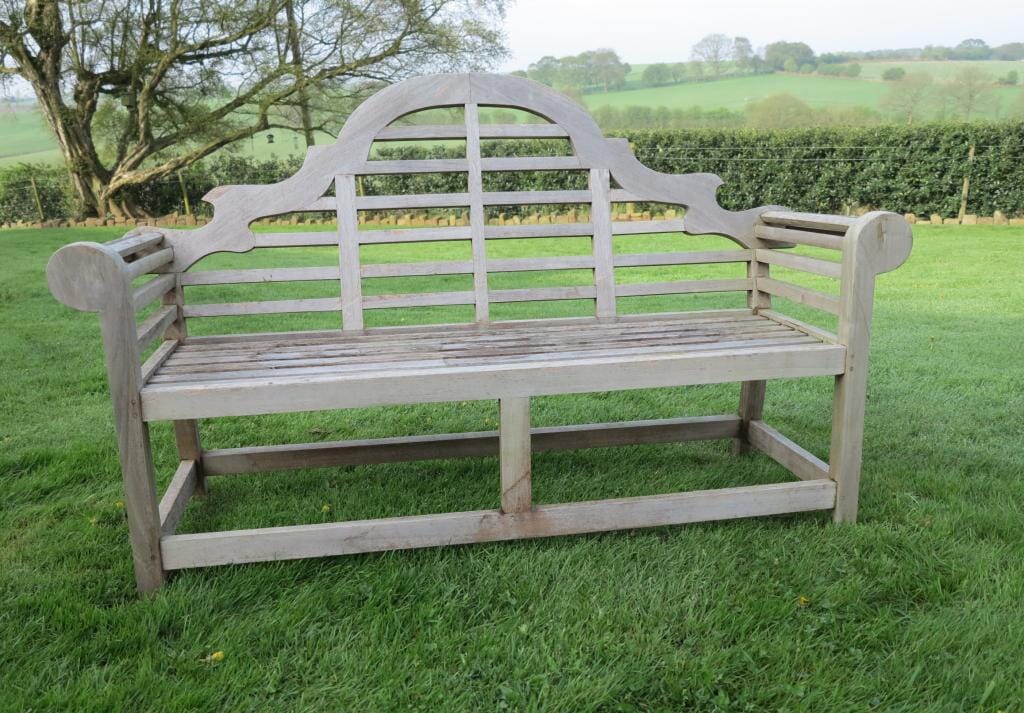 Lutyens Teak Garden Bench - 7327
