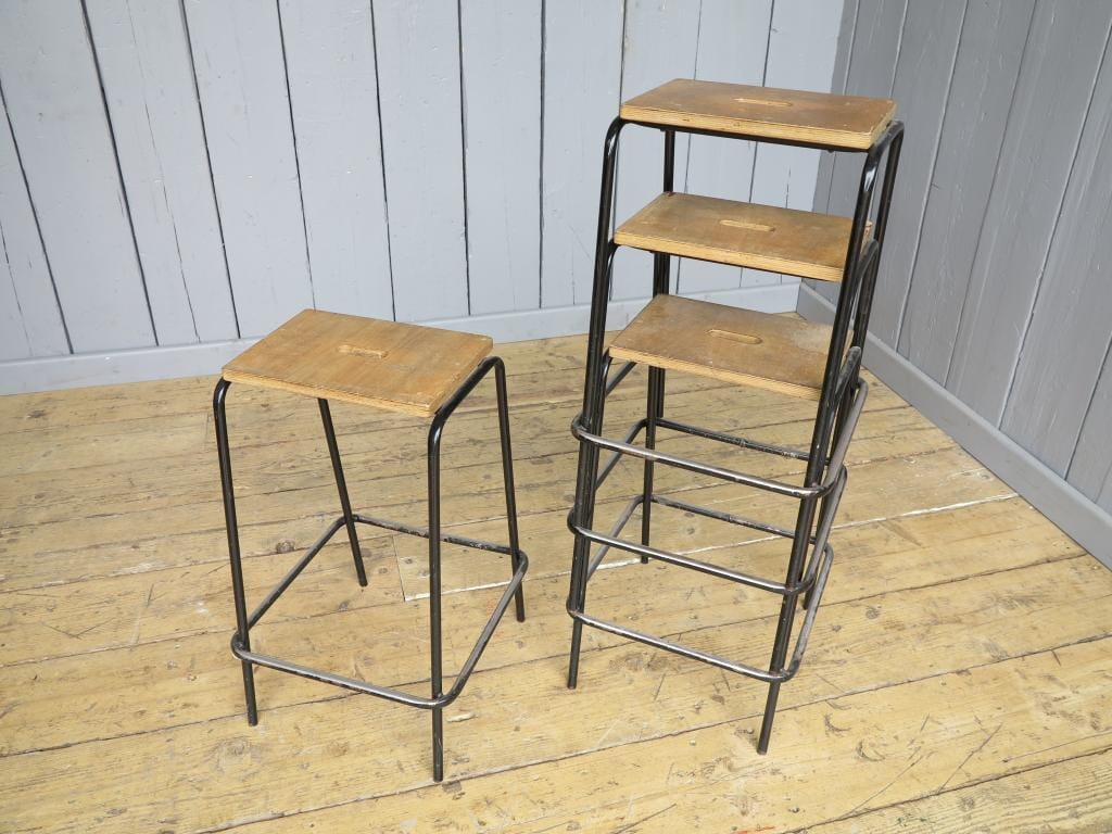 Steel Tubular Stacking Stools - 7319