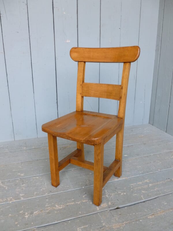 Excellent Solid Oak Antique Dining Chairs - 6350/6826