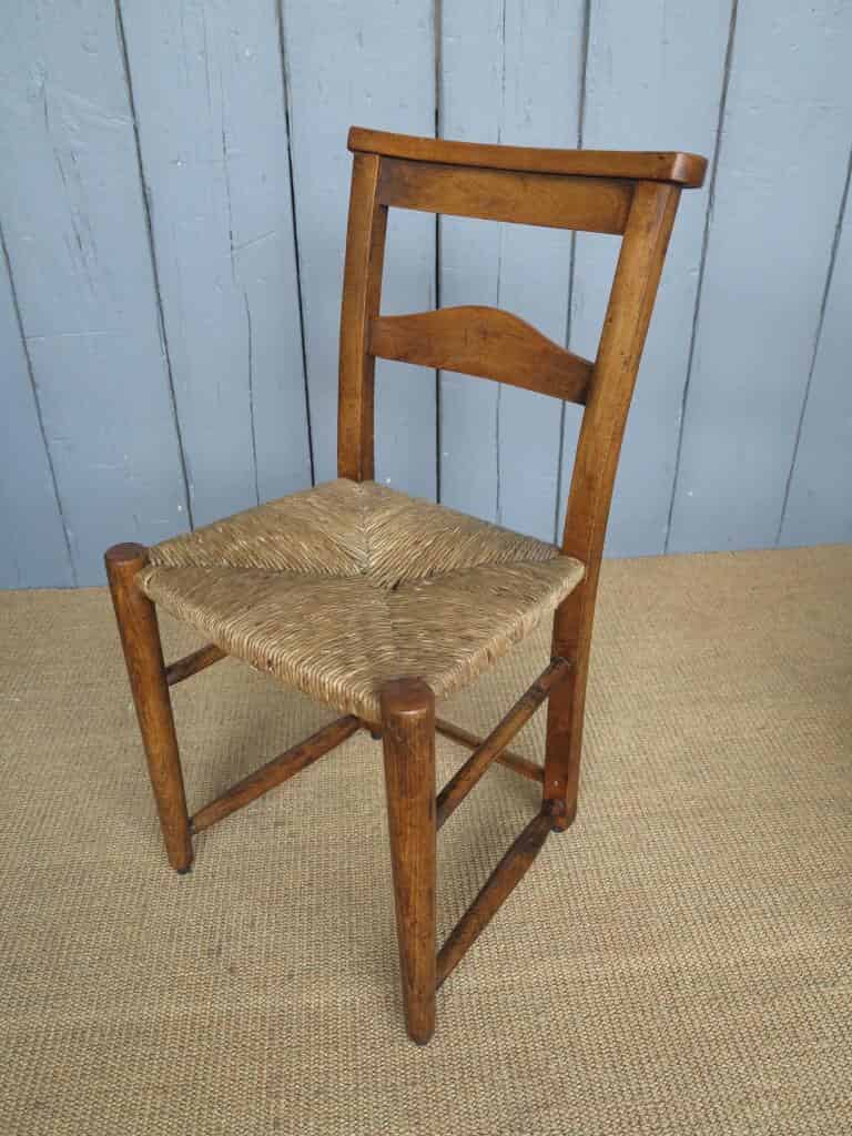Primary Image - Antique Rush Seated Kitchen Chairs