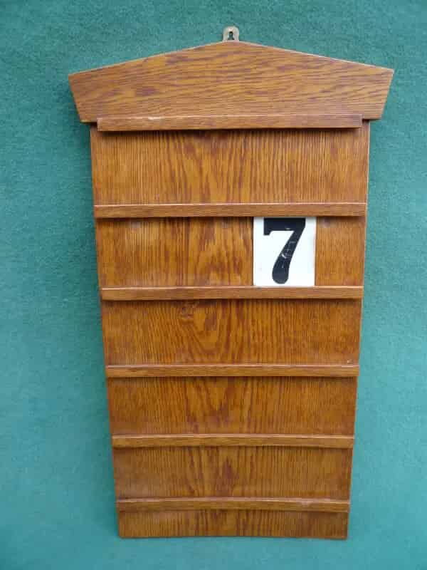 Original Salvaged Victorian Hymn / Psalm / Picture Board