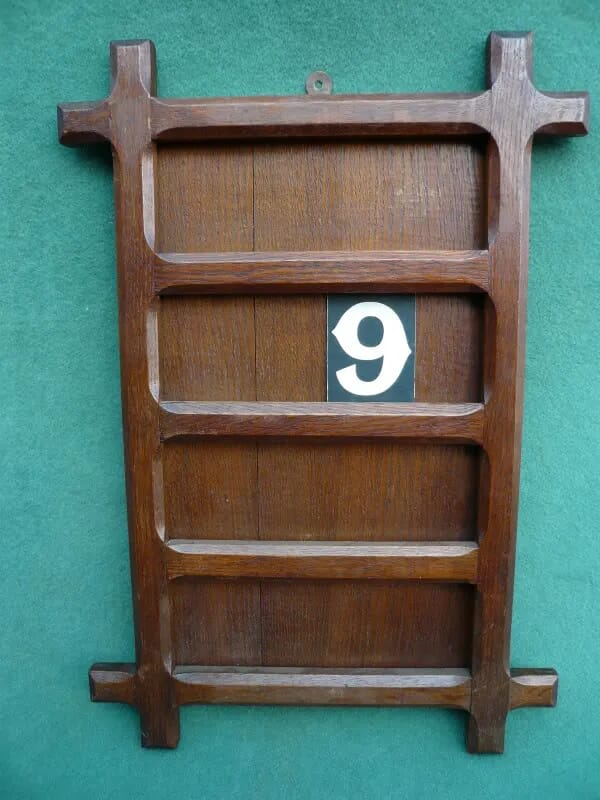 Antique Reclaimed Victorian Hymn / Psalm / Picture Board - 3336