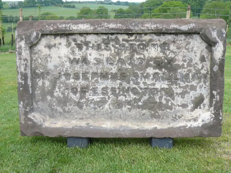 Original Victorian Essington Chapel Date Stone - 3397
