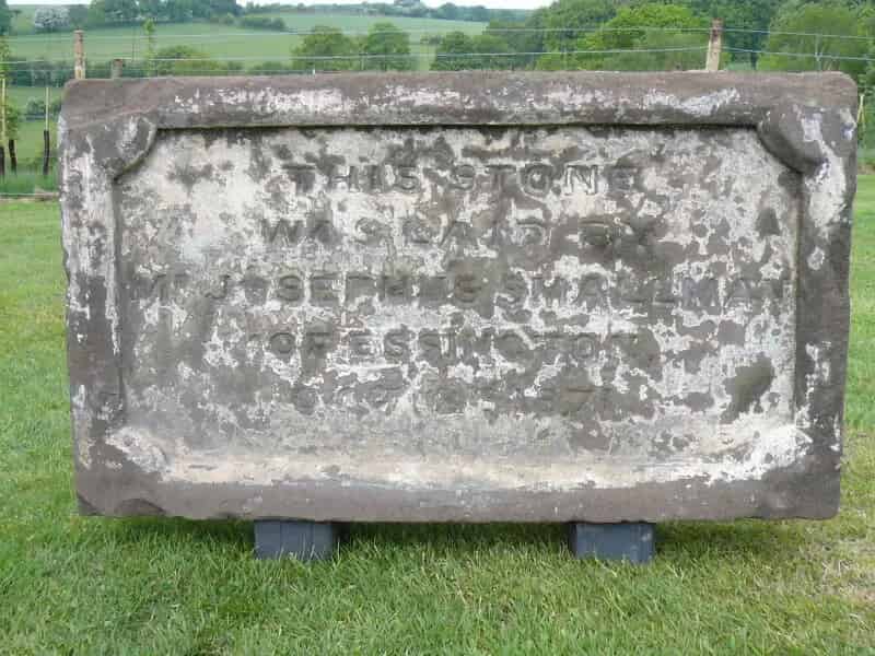 Original Victorian Essington Chapel Date Stone
