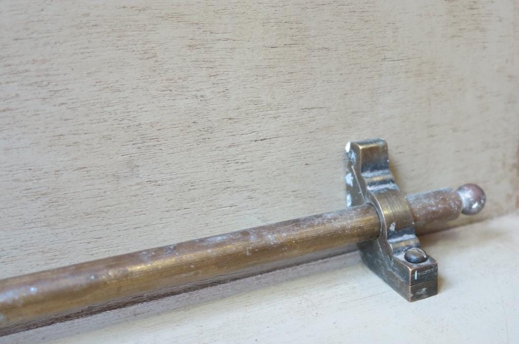 Vintage Set of Solid Brass Stair Rods - 7386