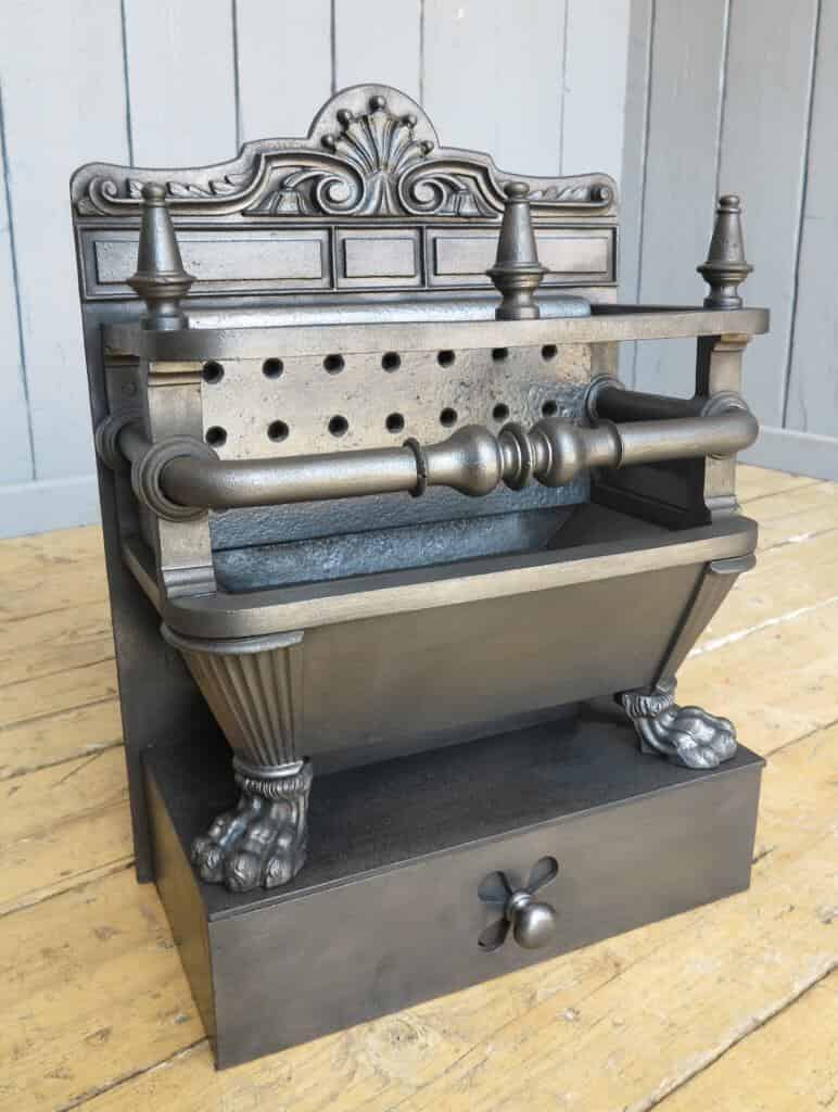 Primary Image - Magnificent Regency Cast Iron Fire Basket