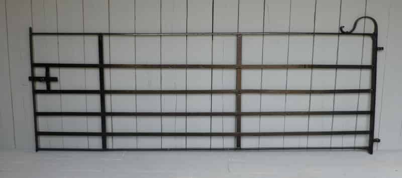 Antique Reclaimed Wrought Iron Estate Gate and hinges
