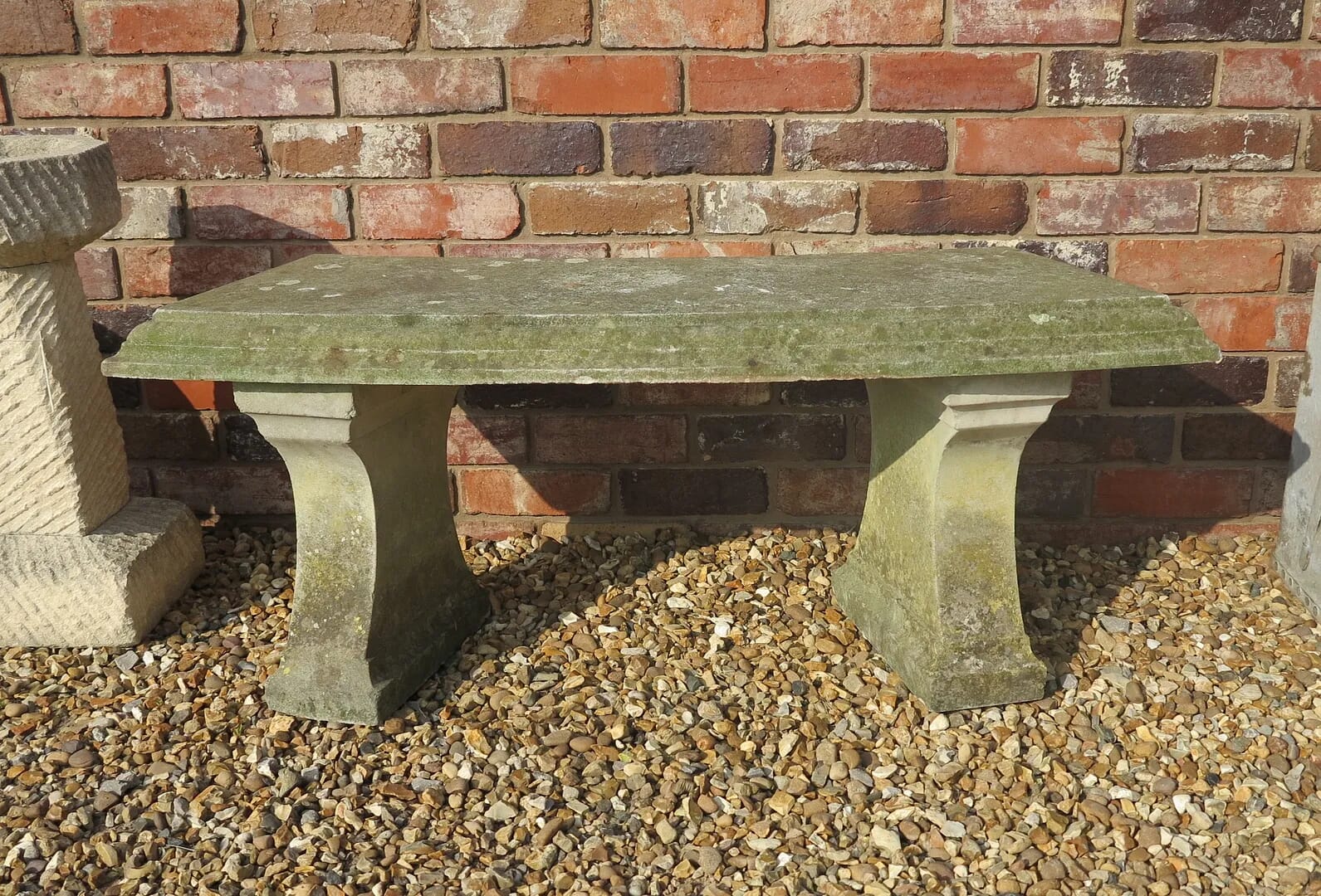 Vintage Curved 2 Seater Garden Bench - 7414