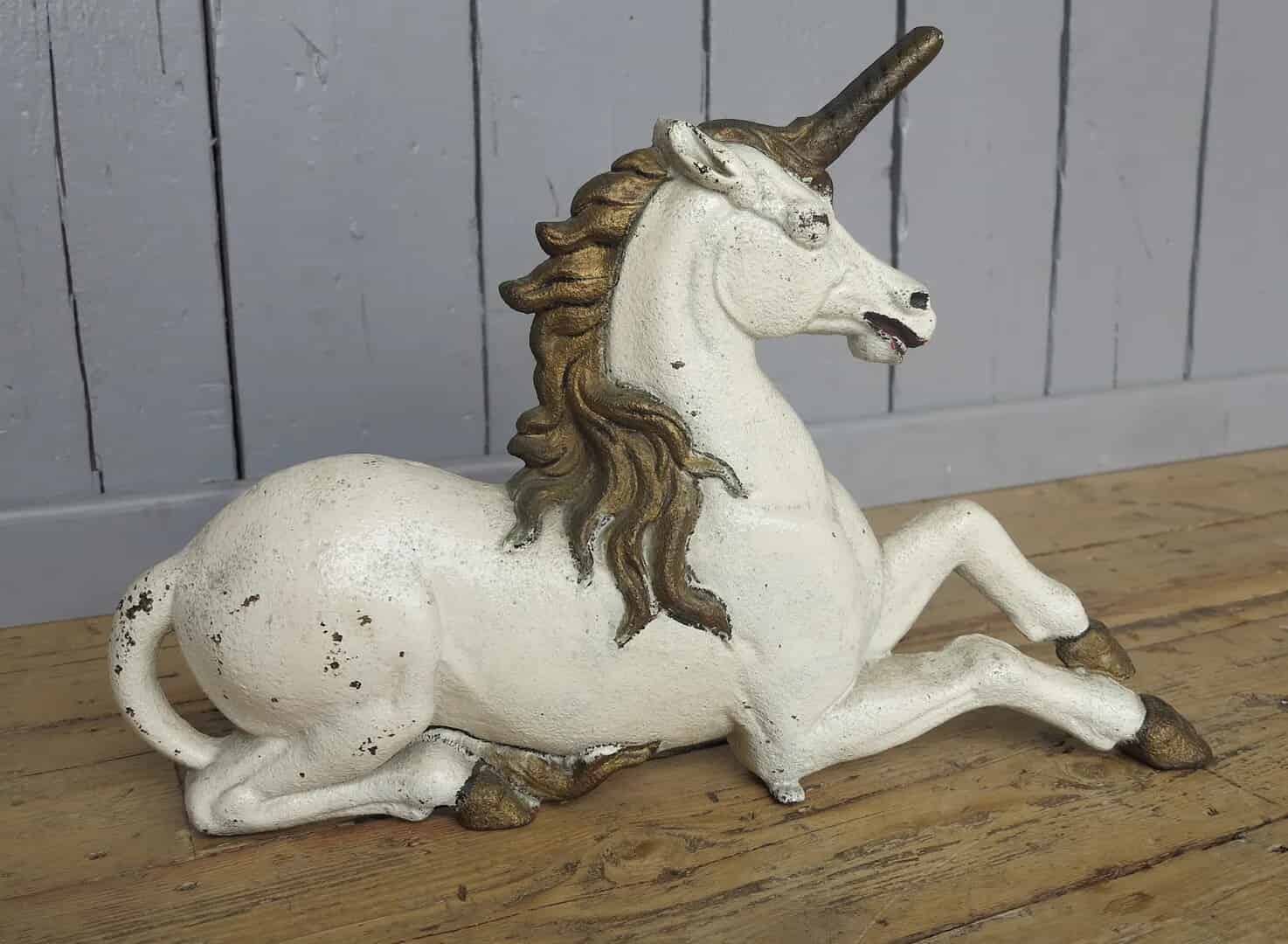 Primary Image - Cast Iron Unicorn Doorstop