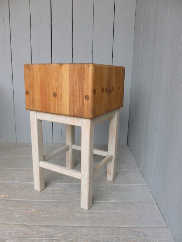 Vintage Genuine Butchers Chopping Block - 6311