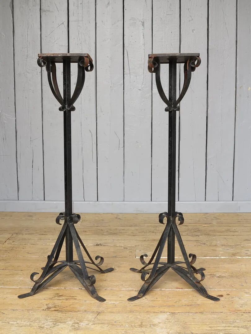 Pair of Church Flower Display Stands - 7438