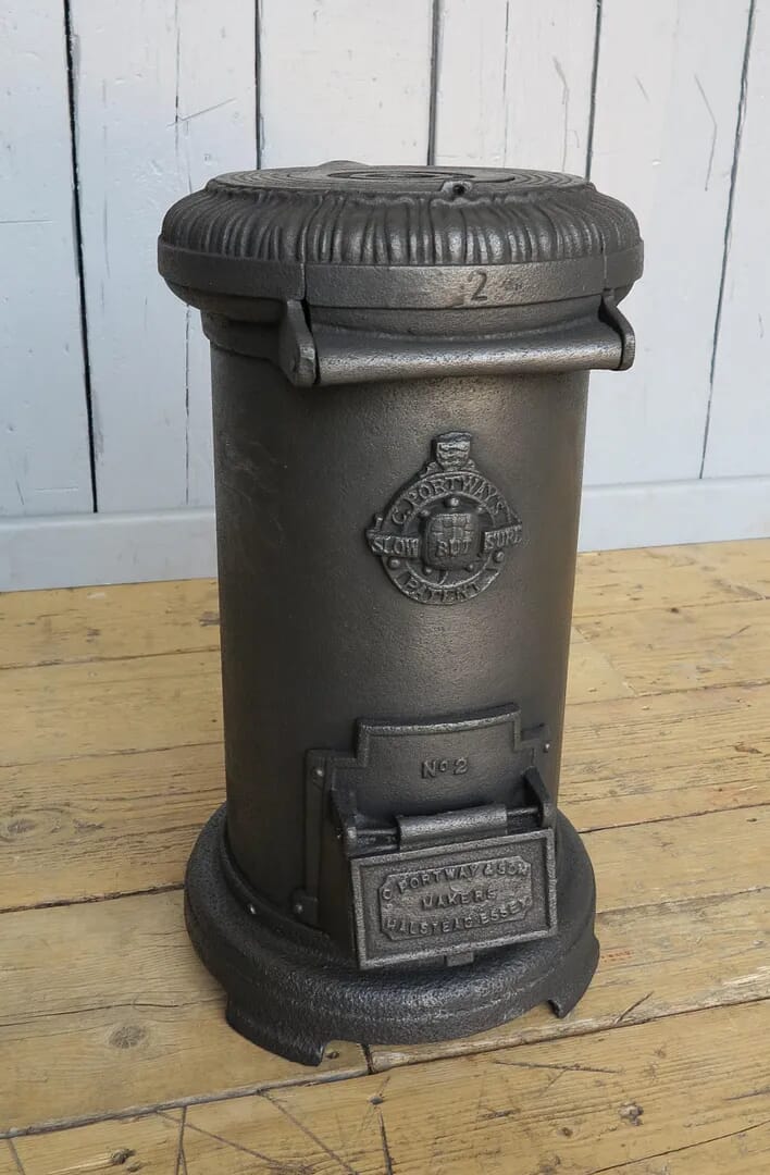 Antique Reclaimed Portway Tortoise Stove No 2 - 7433