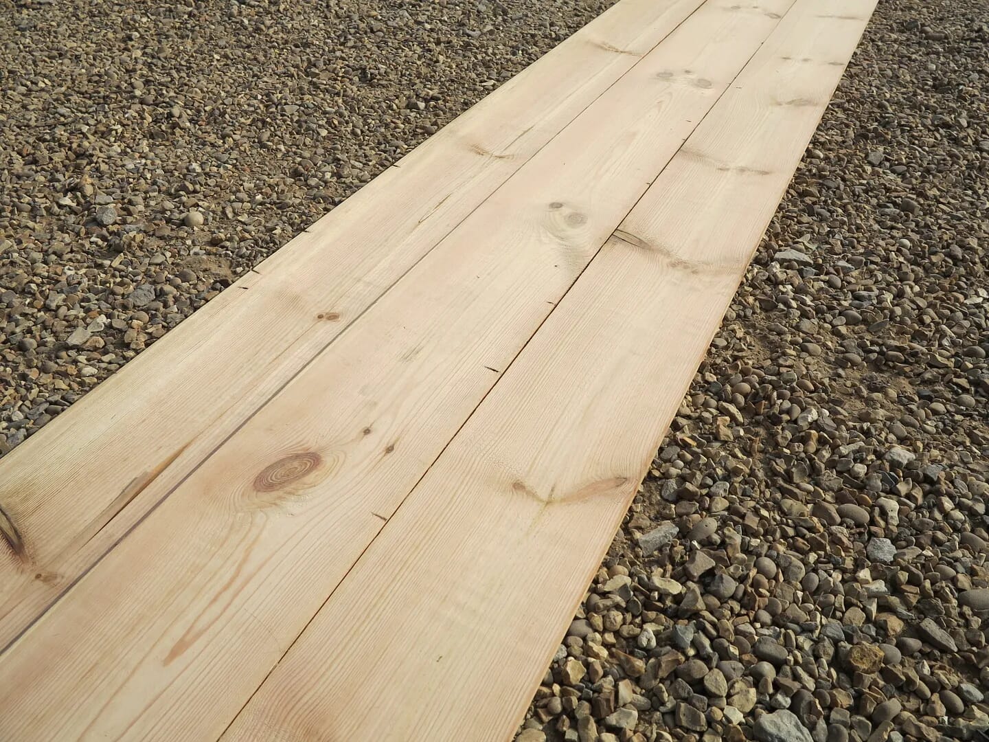 Re Sawn Pine Antique Floorboards - 7454