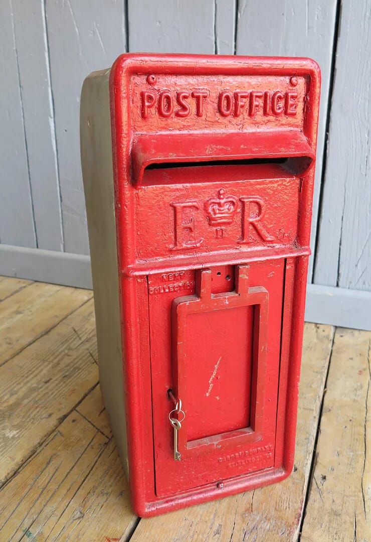 Original Royal Mail Arch Back Post Box - 6322