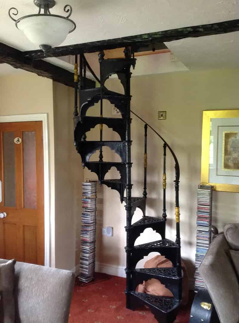 Primary Image - Reclaimed Cast Iron Spiral Staircase