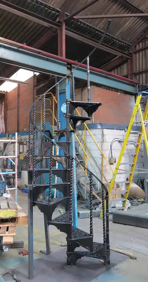 Primary Image - Reclaimed Barley Twist Spindles Spiral Staircase