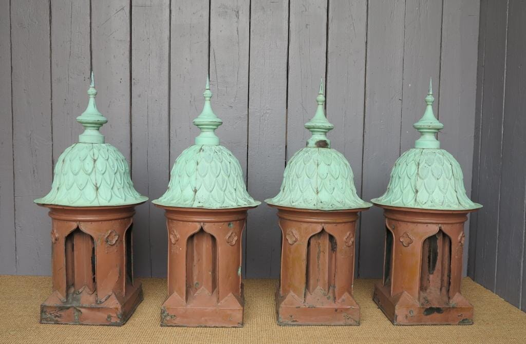 Reclaimed Antique Copper Roof Top Ventilator - 6801