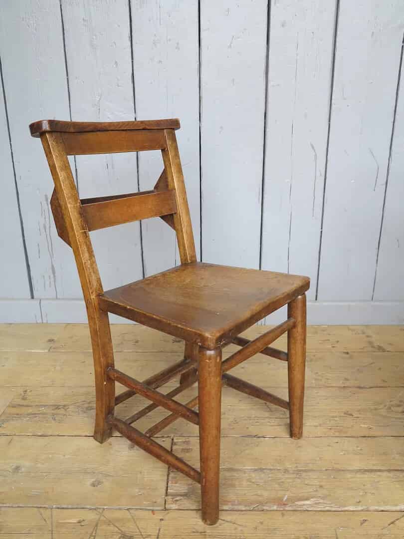 Primary Image - Reclaimed Church Chairs With Book Holders