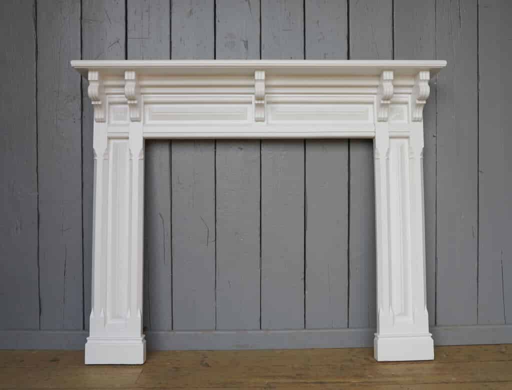 Primary Image - Victorian Mahogany Hand Painted Fire Surround
