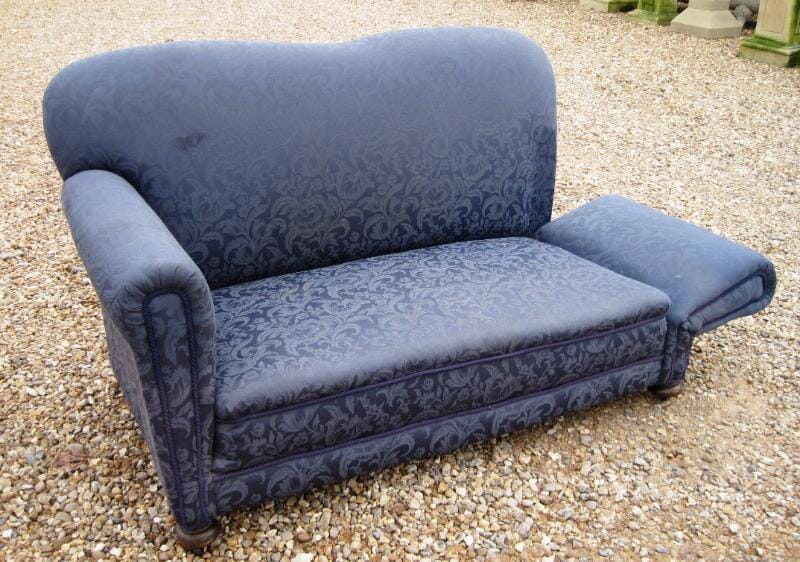 Antique Drop Arm Sofa - 7547