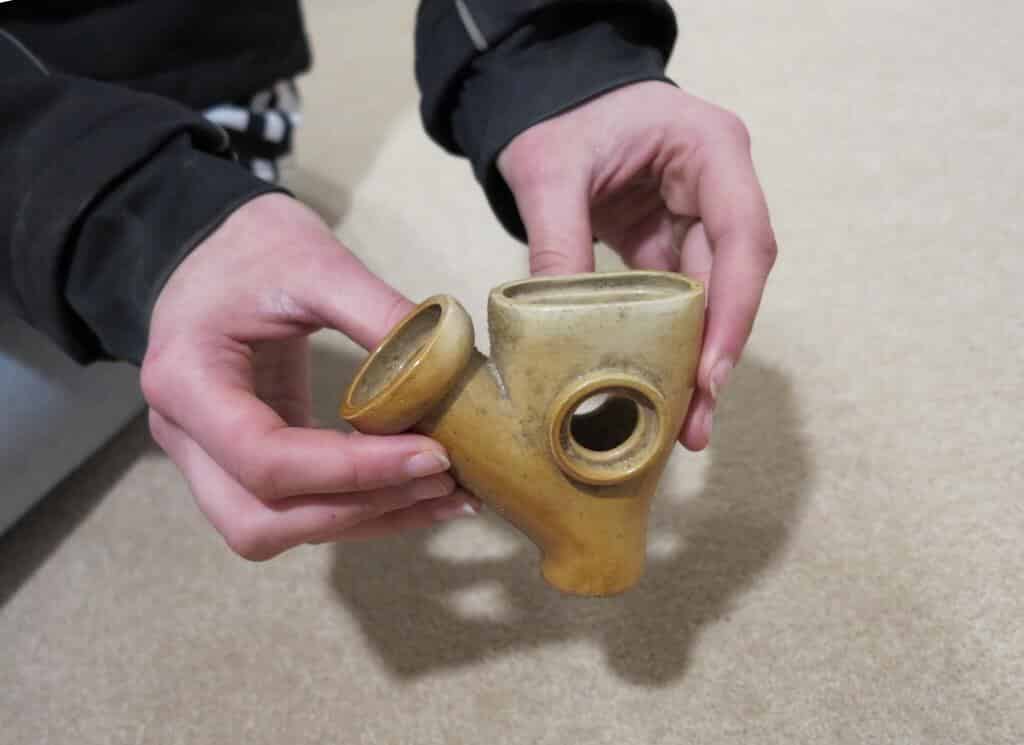 Primary Image - Lambeth & Doulton Miniature Junction - Underground Clay Pipe